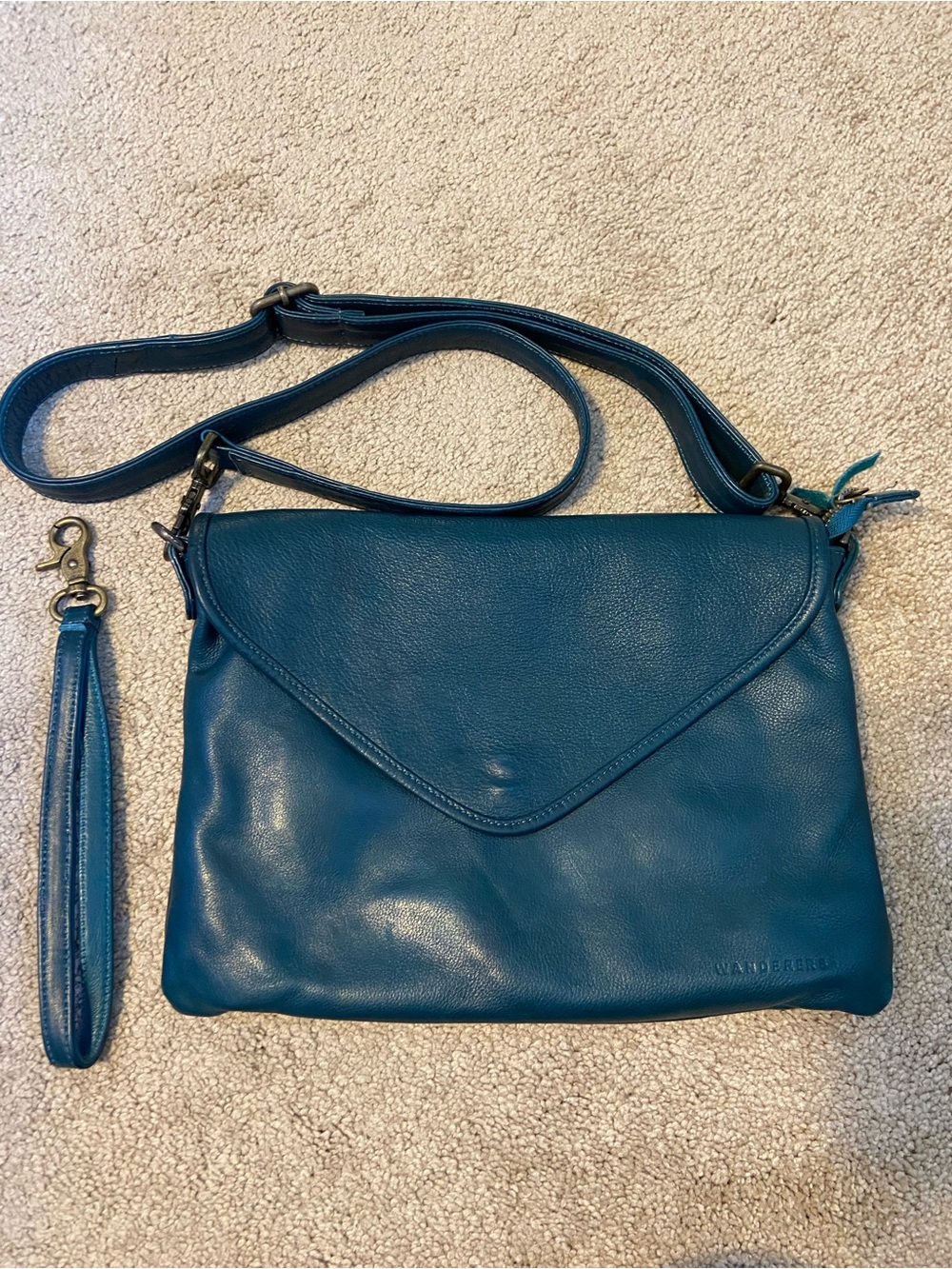 Wanderers Marseille Crossbody in Azzurra